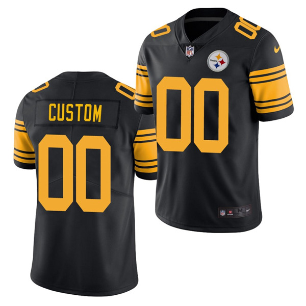 Custom Pittsburgh Steelers Vapor Untouchable Limited Jersey